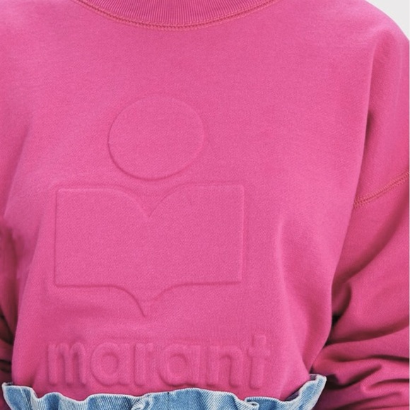 GONE MARANT 🪁 sweatshirt SUPER RARE! Barbie hot pink - Picture 3 of 16
